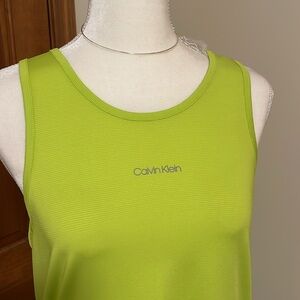 Calvin Klein Neon Green Tank Top